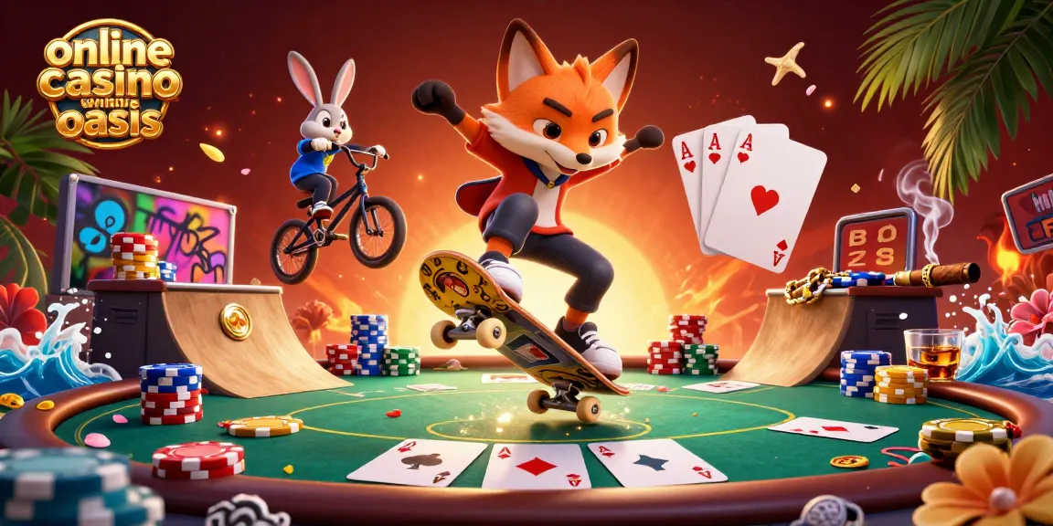 Experience vibrant gaming in an online casino ohne oasis with dynamic characters and rich visuals.