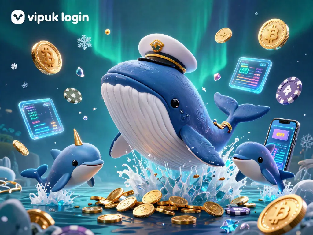 Engage with vipluck login to thrive in a captivating casino adventure with whales and dolphins.