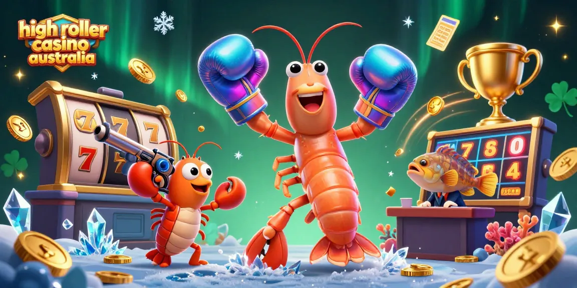 Engage with high roller casino Australia through exciting slot games featuring vibrant 3D characters.